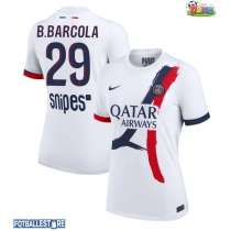 Paris Saint-Germain Bradley Barcola #29 Bortedrakt Dame 2025-26 Kortermet